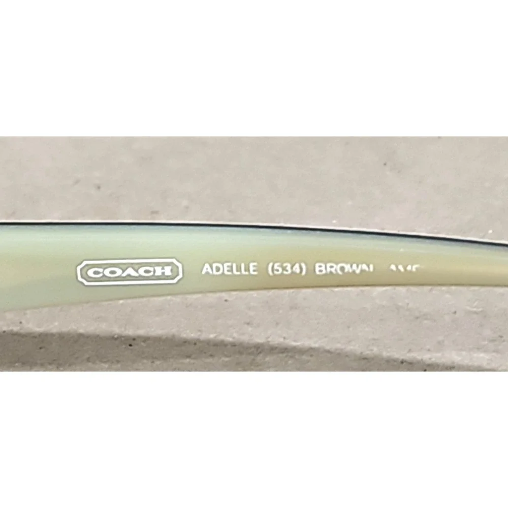 COACH  ADELLE ‎ 534 Brown/Camel 50-16-135 Eyeglasses Frame